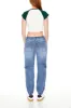 Jogger cargo mi-taille en denim sold by Urban Planet