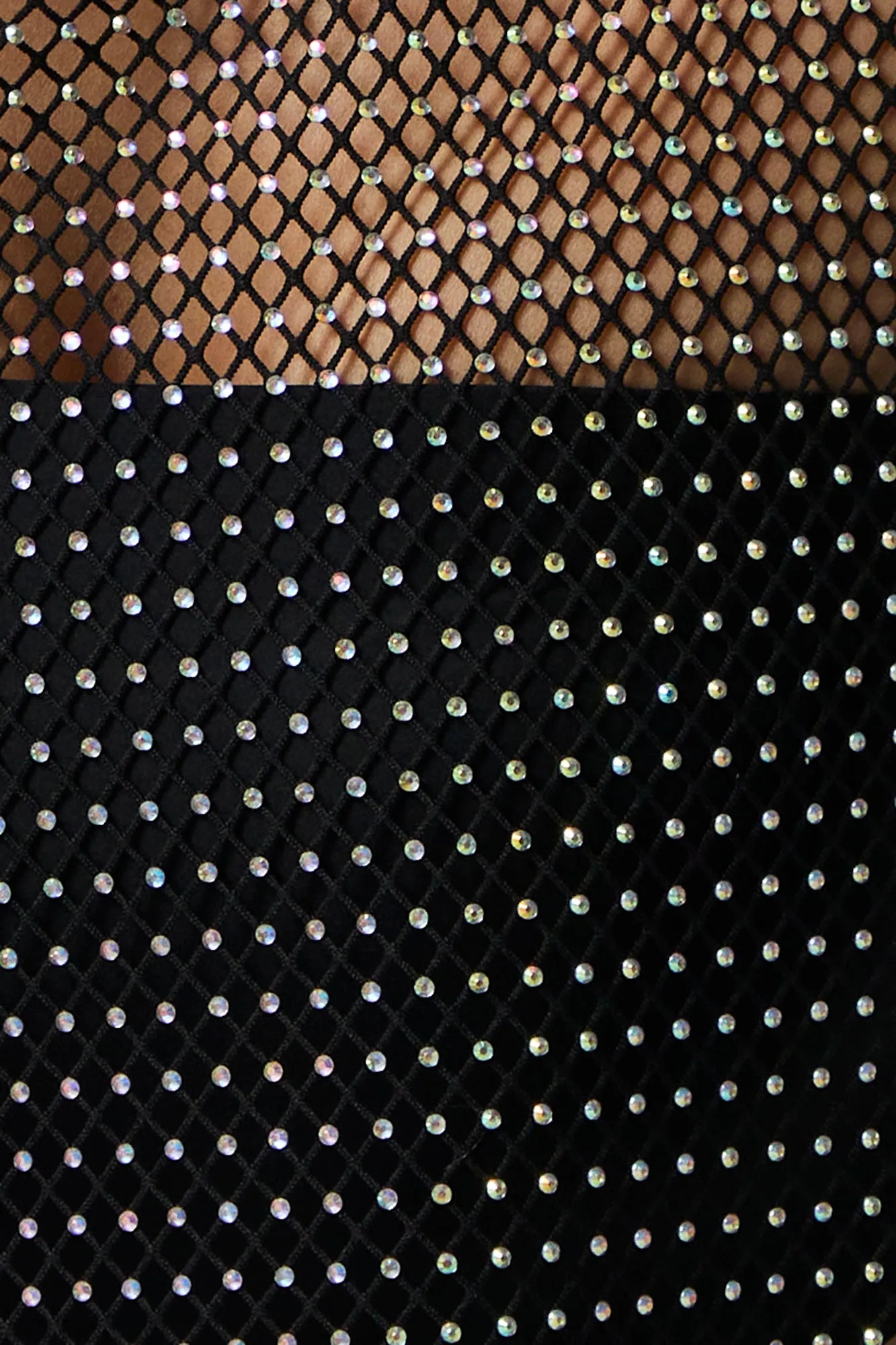 Fishnet Rhinestone Tank sold by Urban Planet product image thumbnail 5