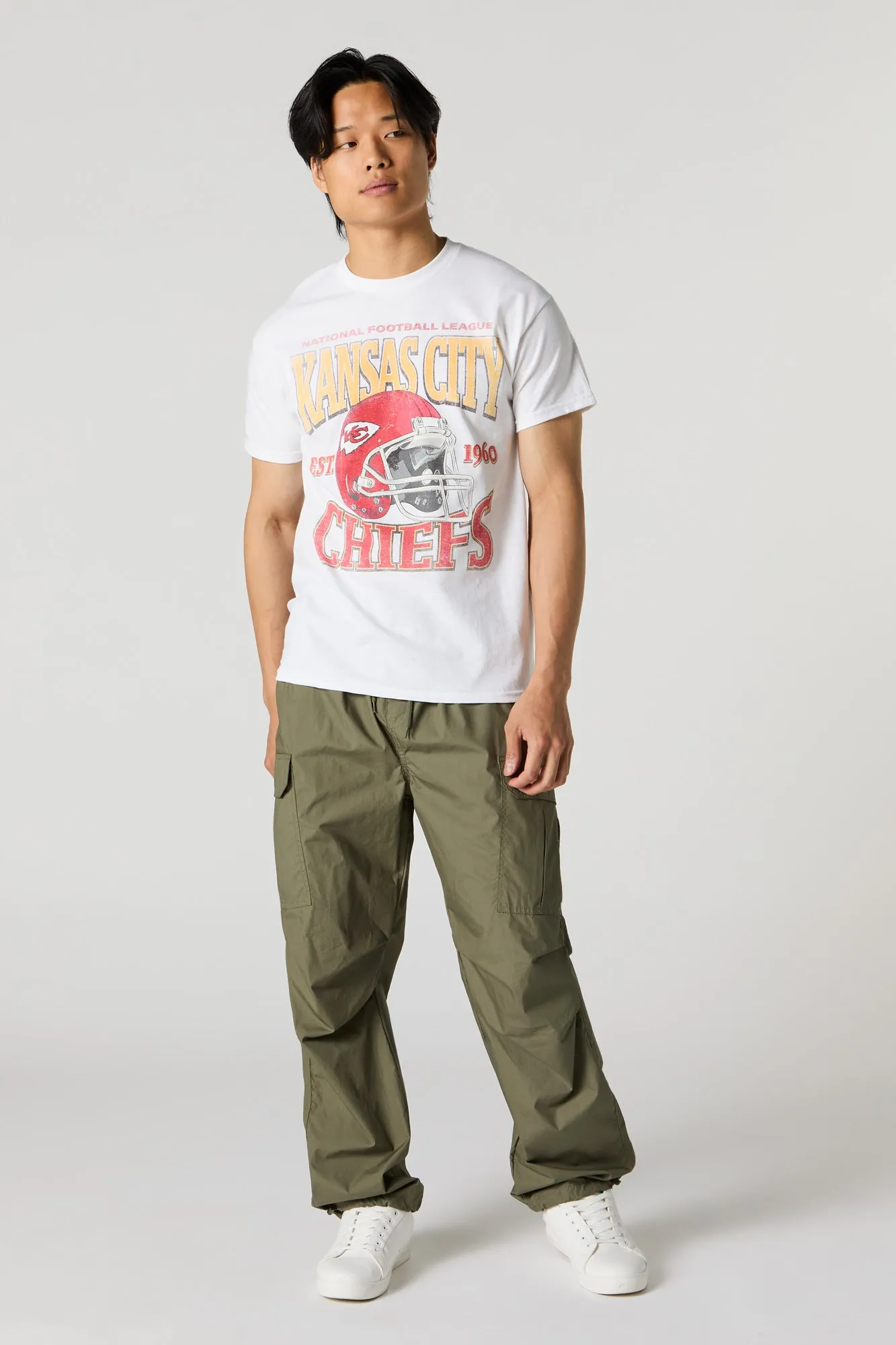 T-shirt à imprimé Kansas City Chiefs sold by Urban Planet product image thumbnail 2