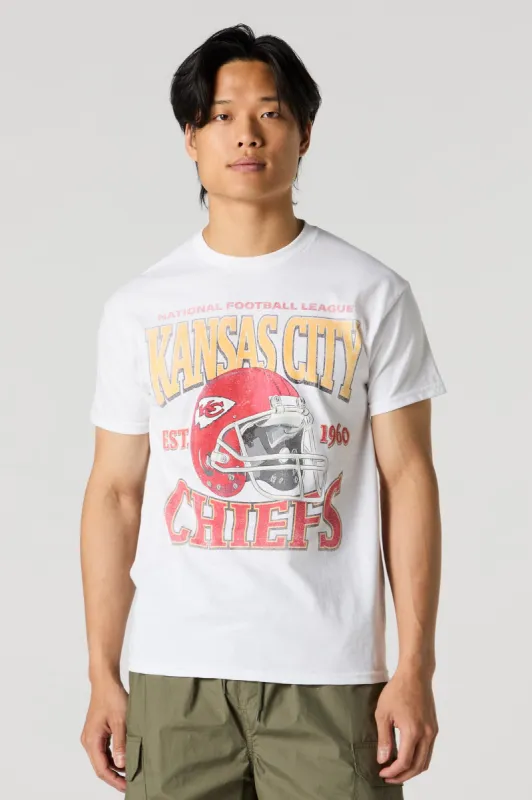 T-shirt à imprimé Kansas City Chiefs sold by Urban Planet
