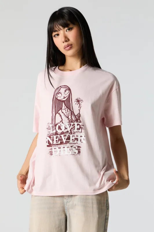 Sally Love Never Dies Graphic Boyfriend T-Shirt sold by Urban Planet