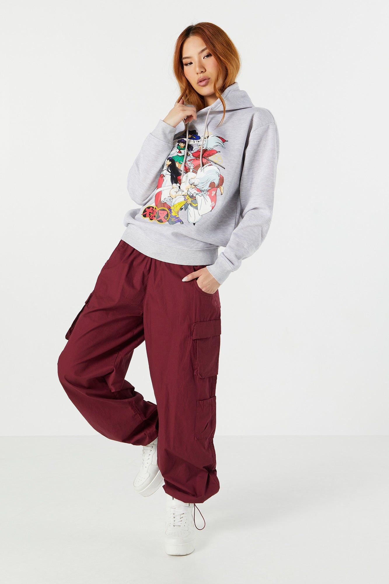 Inuyasha Graphic Hoodie sold by Urban Planet product image thumbnail 3