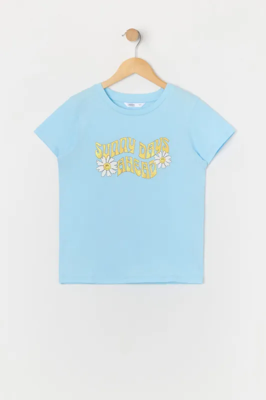 T-shirt à imprimé Sunny Days pour fille sold by Urban Planet
