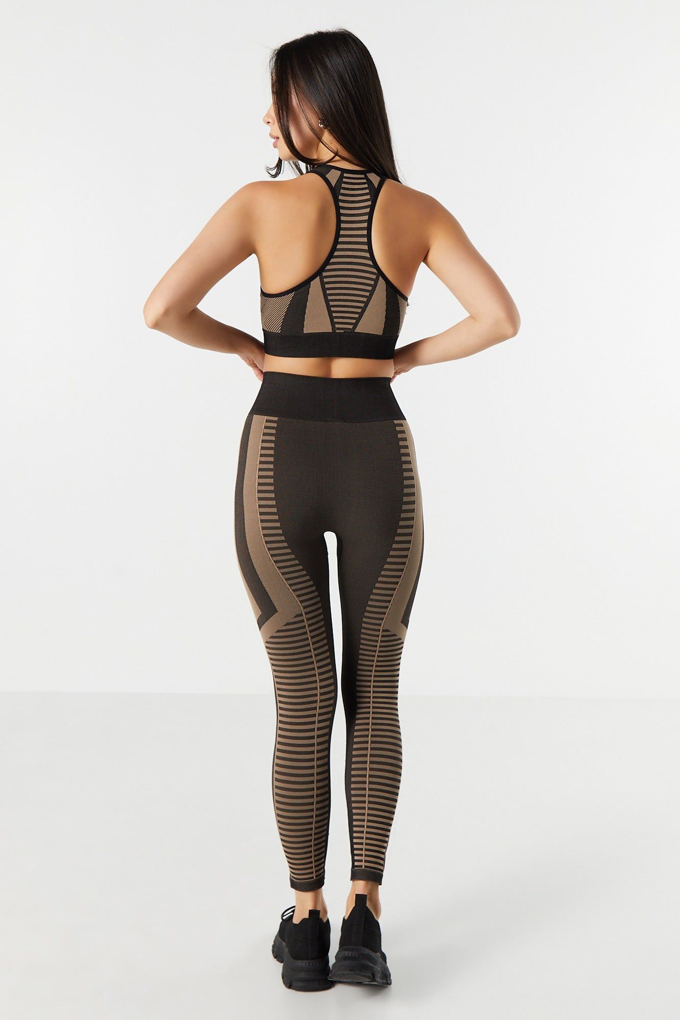 Multi Pattern Seamless Active Legging sold by Urban Planet product image thumbnail 2