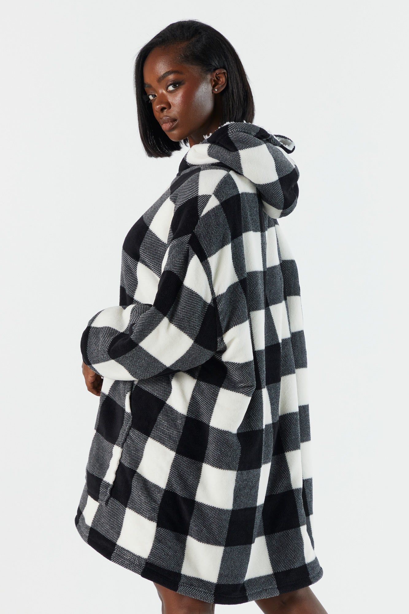 Haut surdimensionné à gros carreaux sold by Urban Planet product image thumbnail 2