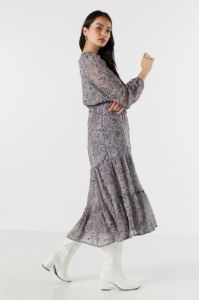 Floral Chiffon Tiered Maxi Dress sold by Urban Planet