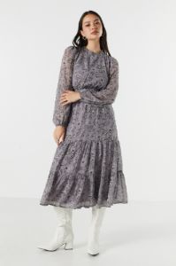 Floral Chiffon Tiered Maxi Dress sold by Urban Planet
