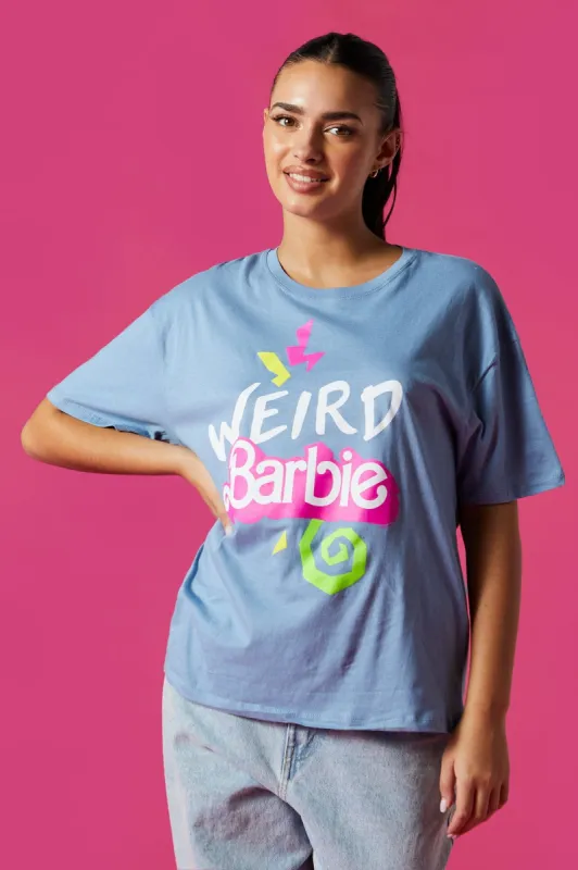 Barbie™ The Movie Weird Barbie Graphic Boyfriend T-Shirt sold by Urban Planet