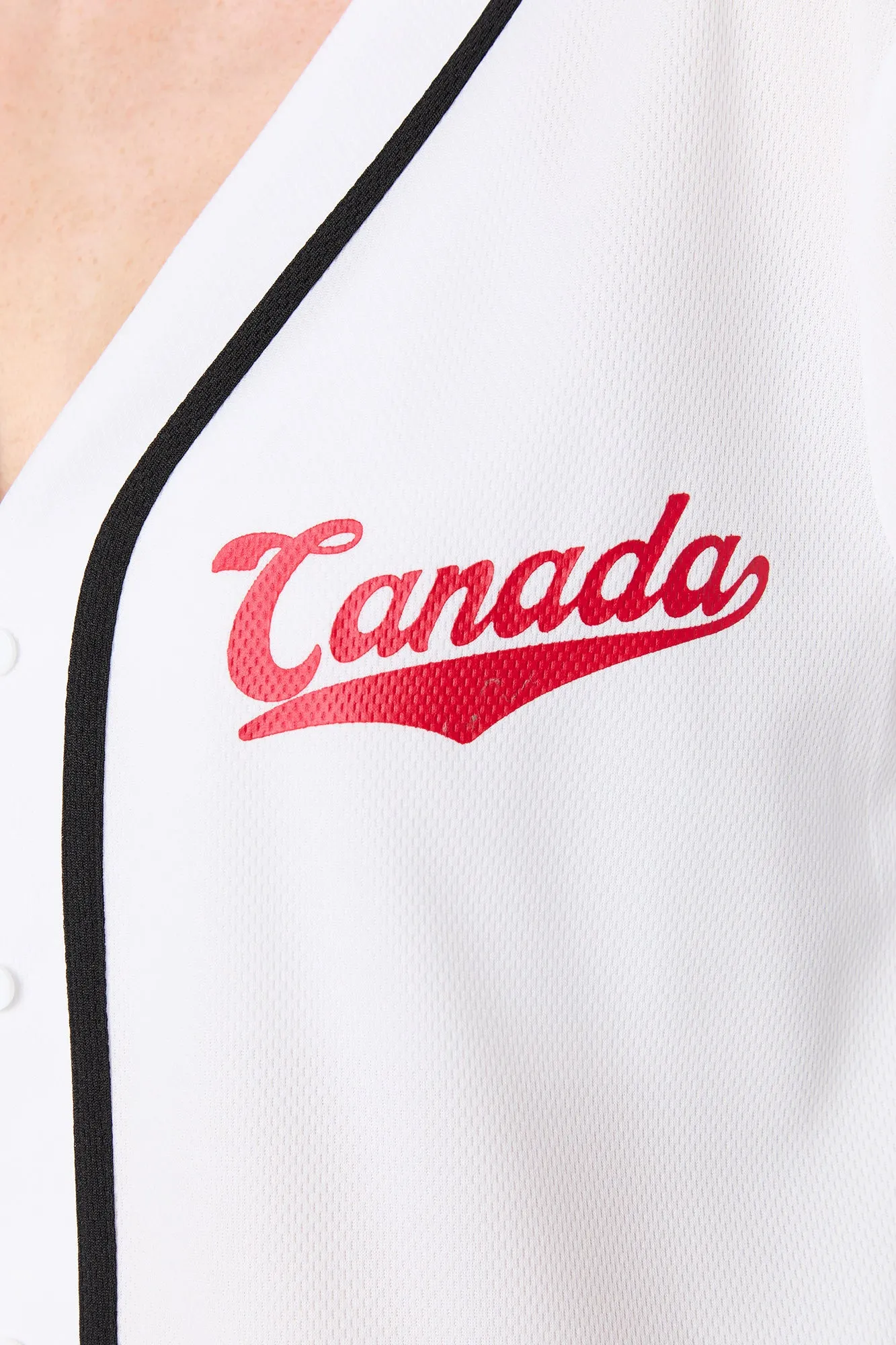True North Graphic Mesh Canada Day Baseball Jersey sold by Urban Planet product image thumbnail 4