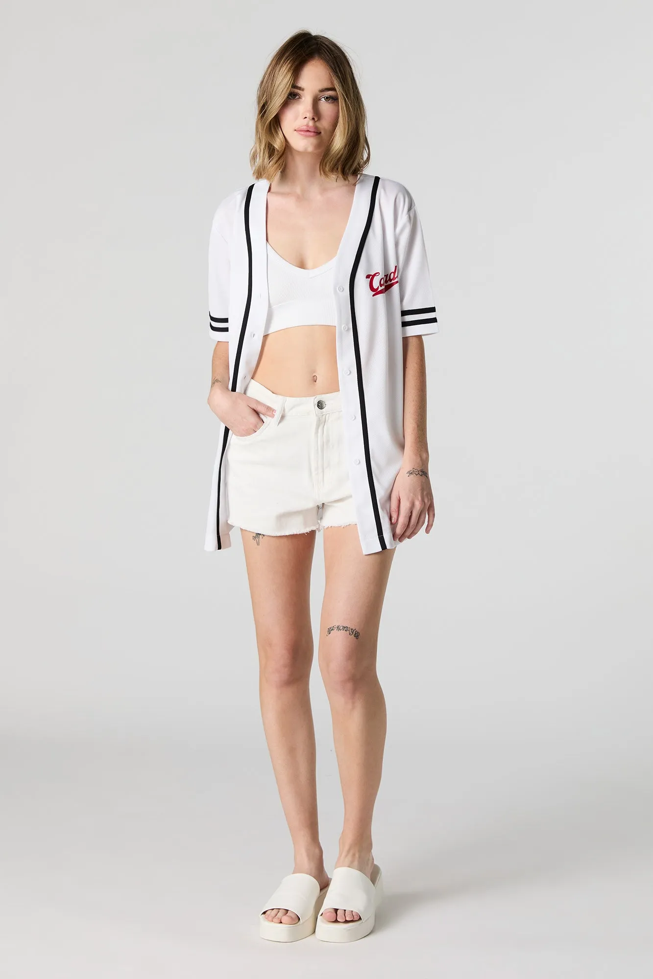 True North Graphic Mesh Canada Day Baseball Jersey sold by Urban Planet product image thumbnail 3