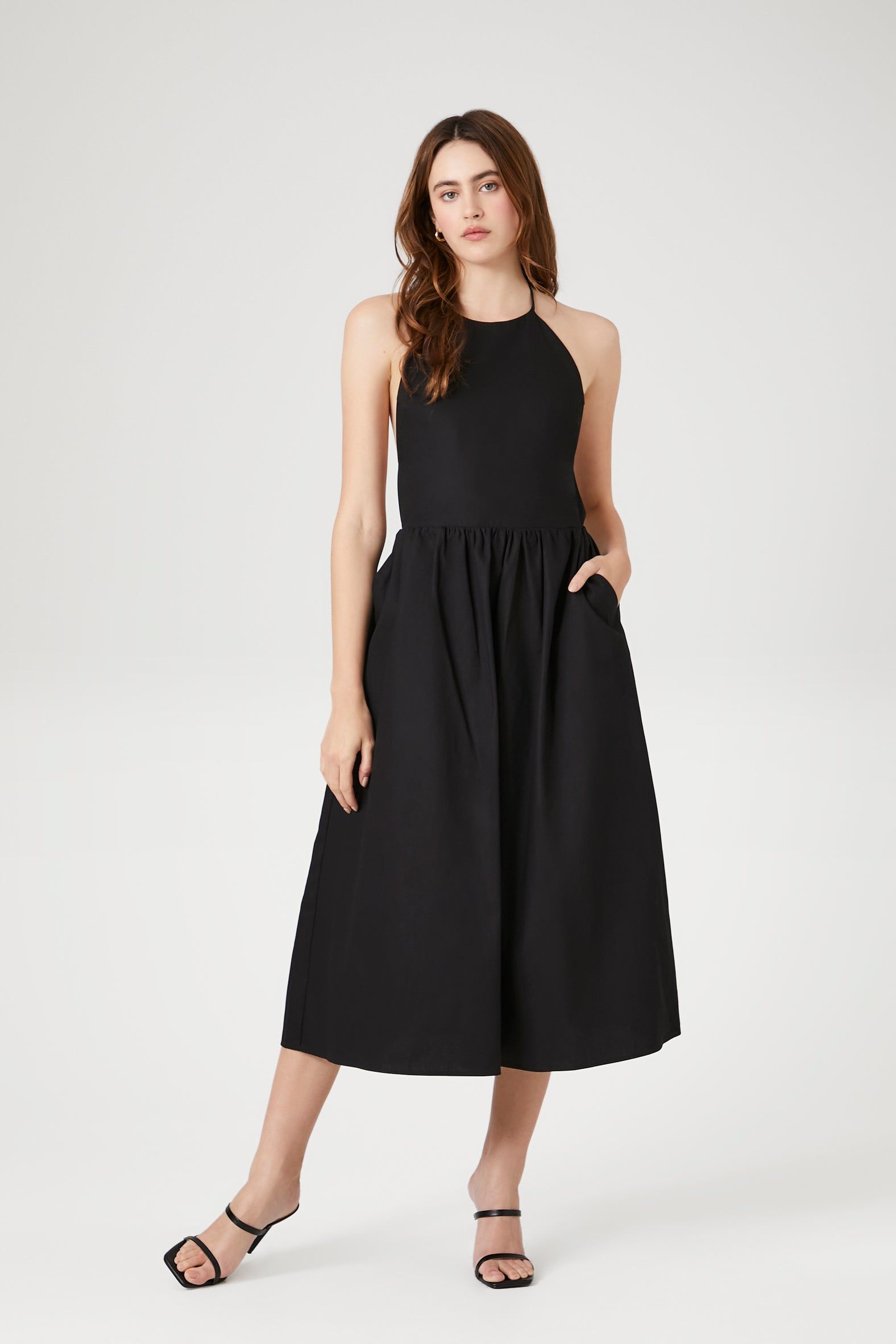 Halter Midi Pocket Dress sold by Urban Planet product image thumbnail 4