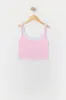 Débardeur superposé à imprimé Love avec pierres du Rhin pour fille sold by Urban Planet