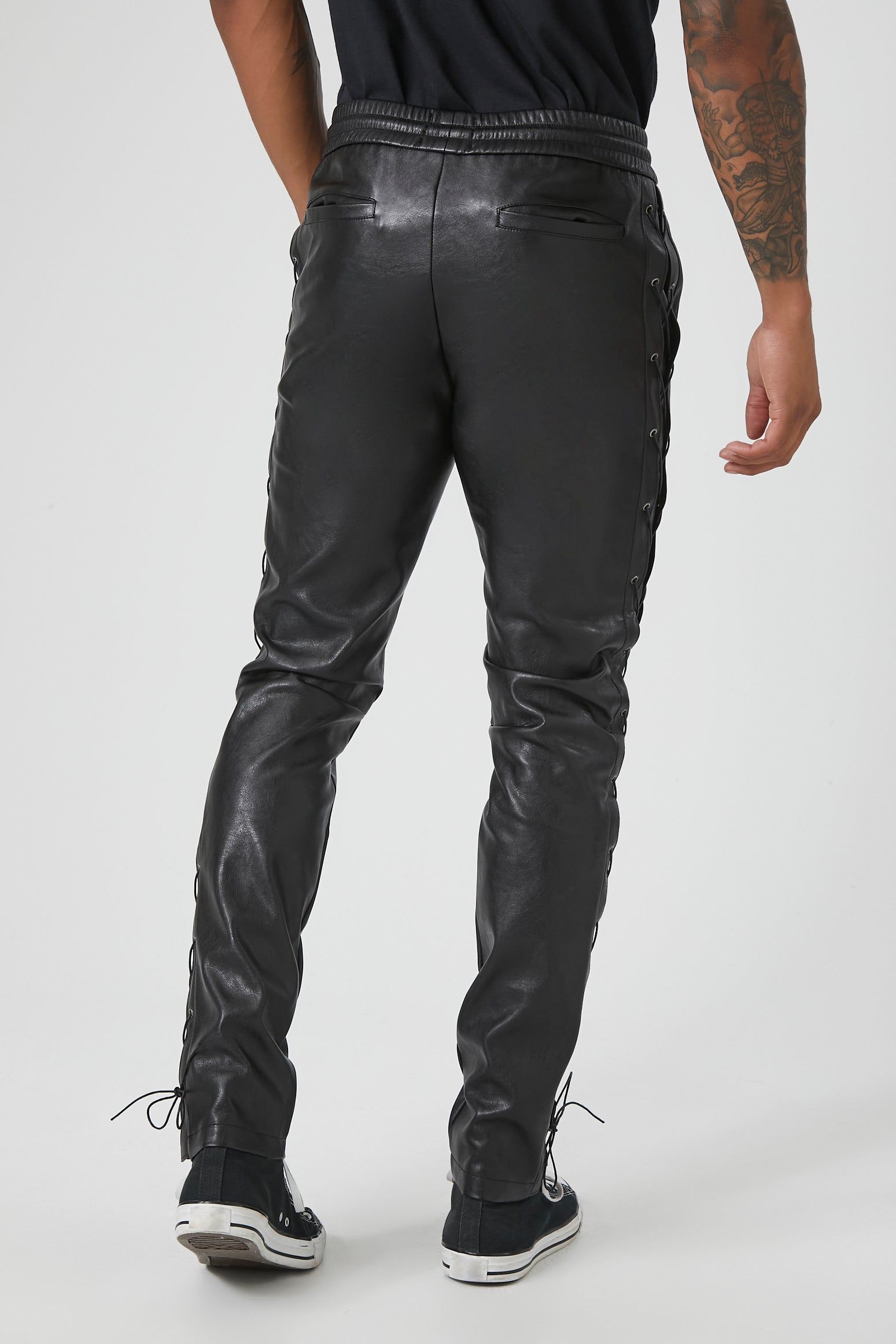 Faux Leather Lace-Up Pant sold by Urban Planet product image thumbnail 2