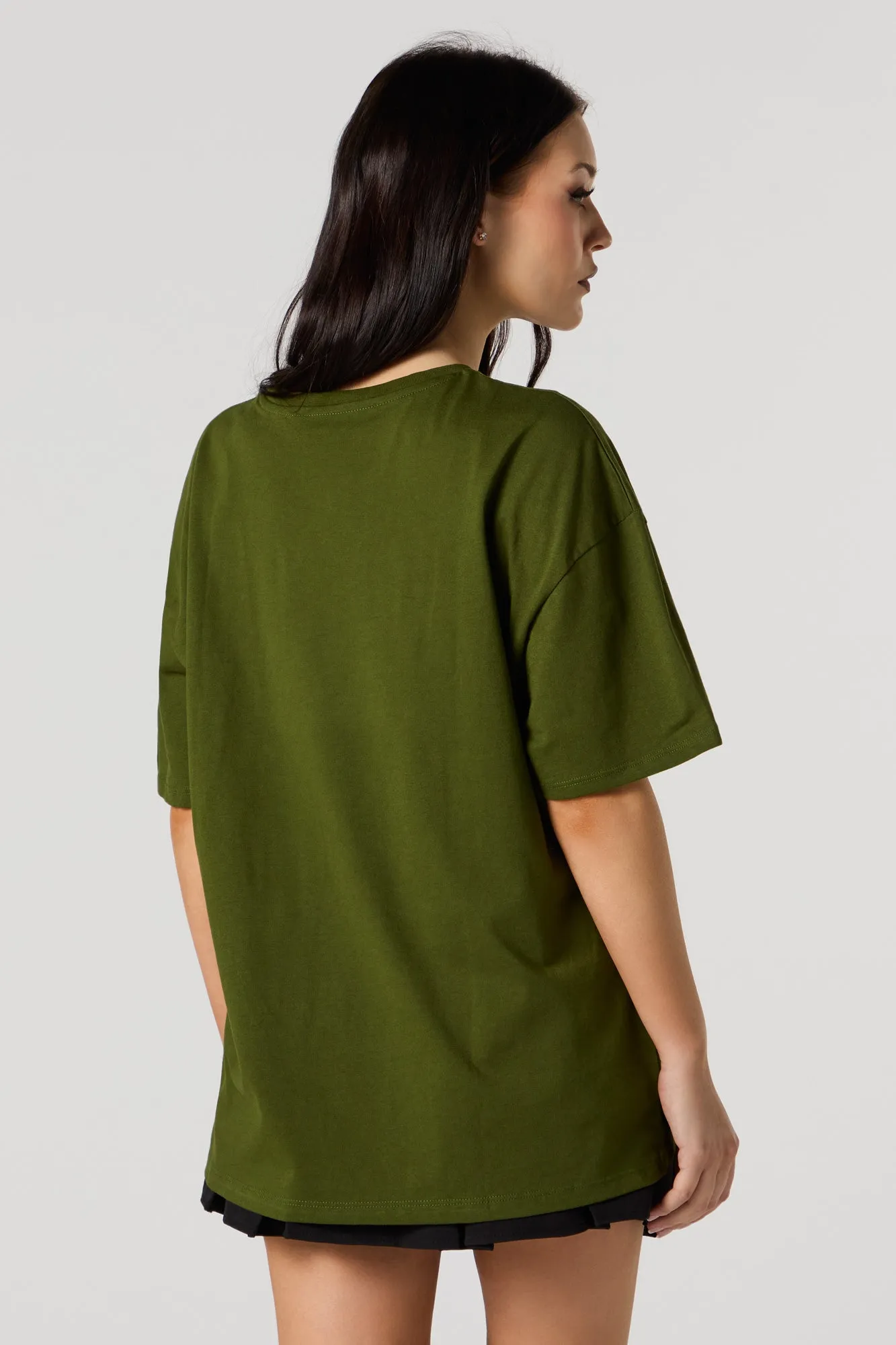 Herbology Hogwarts Graphic Boyfriend T-Shirt sold by Urban Planet product image thumbnail 4