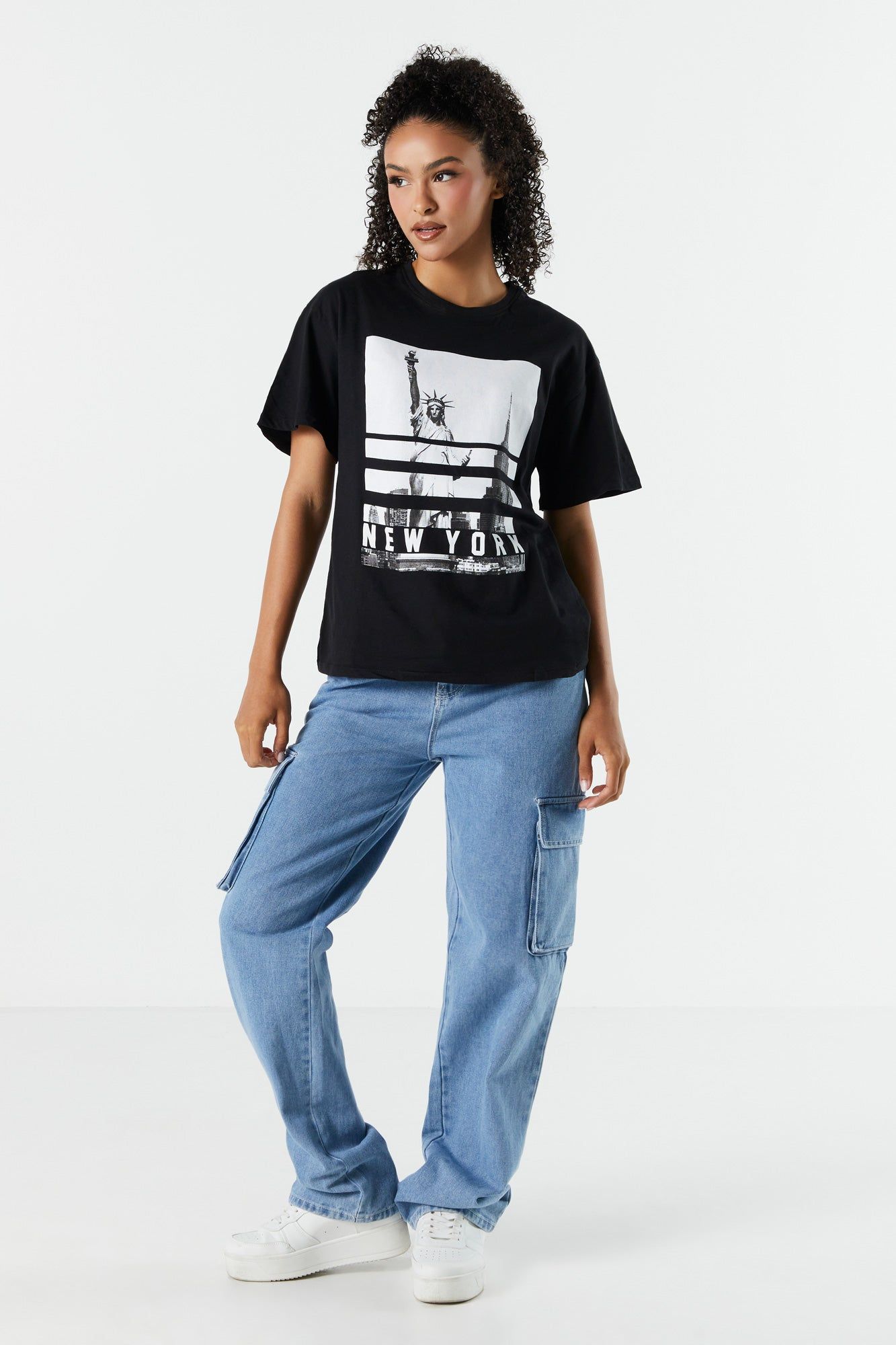 T-shirt à imprimé New York sold by Urban Planet product image thumbnail 3