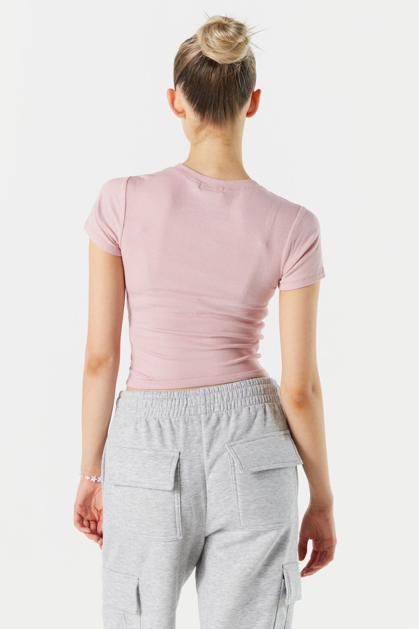 Ribbed Crew Baby T-Shirt sold by Urban Planet product image thumbnail 8