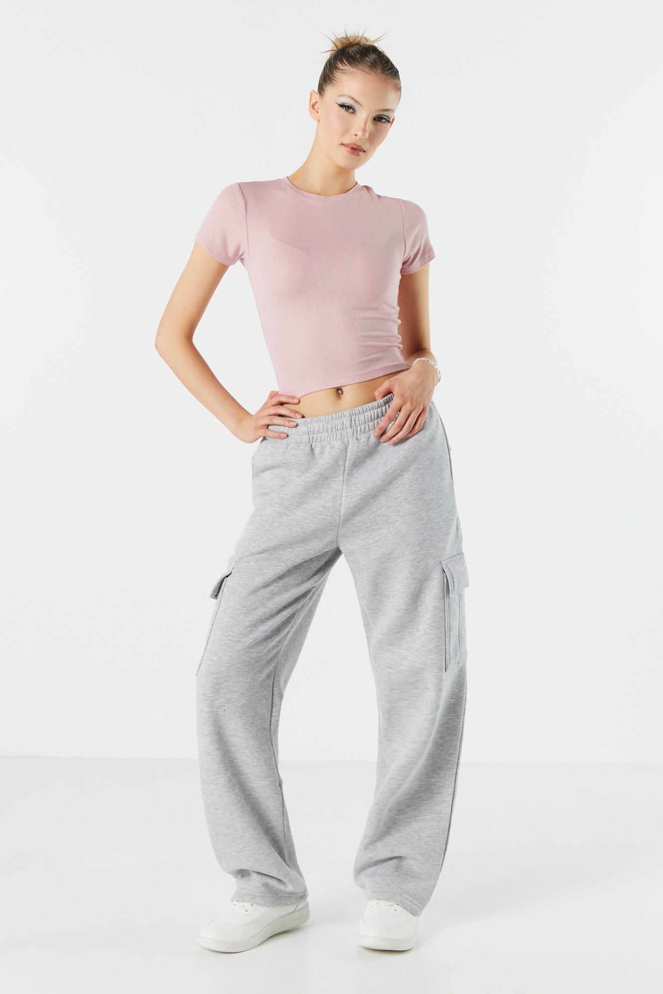 Ribbed Crew Baby T-Shirt sold by Urban Planet product image thumbnail 9