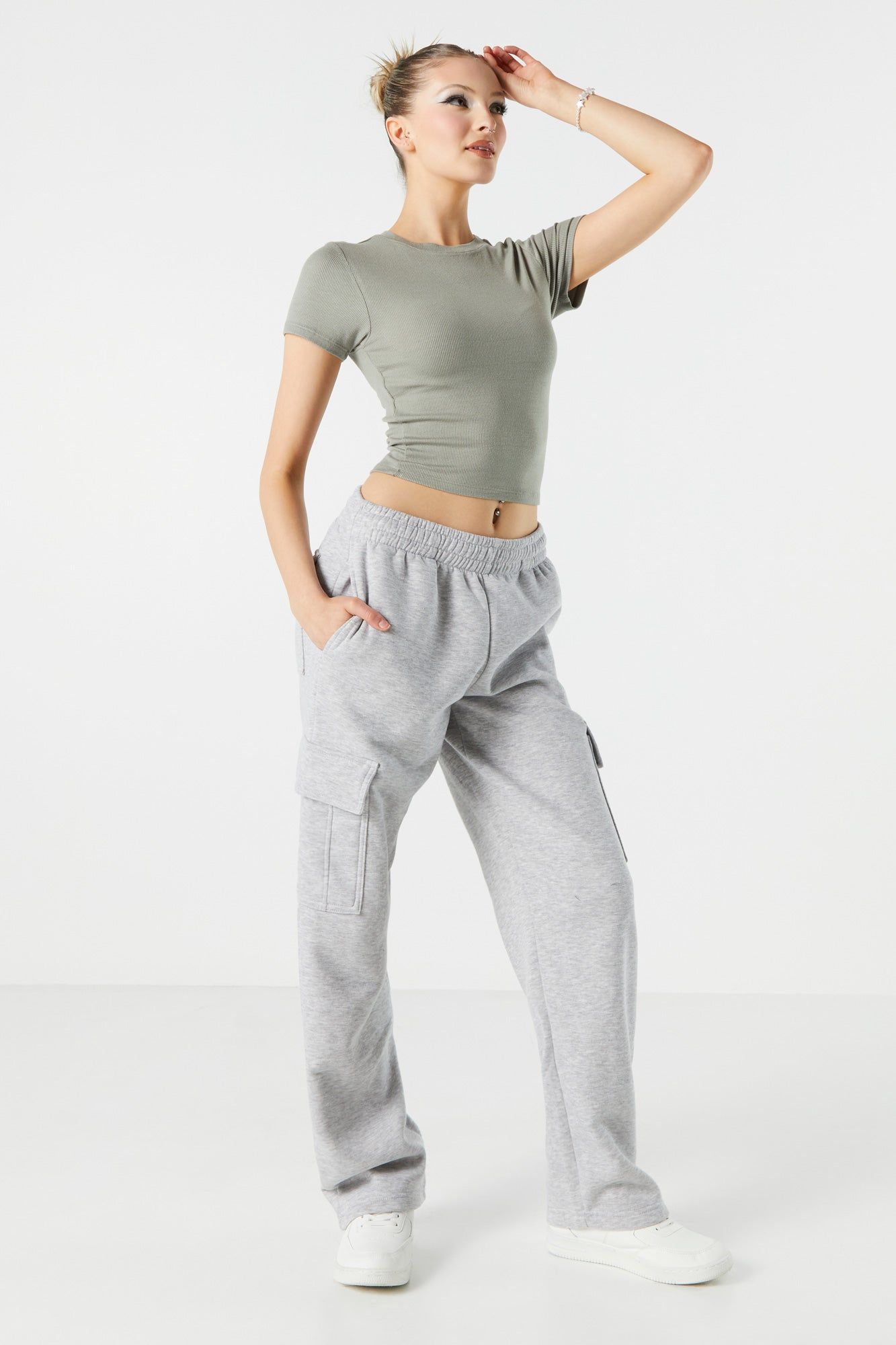 Ribbed Crew Baby T-Shirt sold by Urban Planet product image thumbnail 6