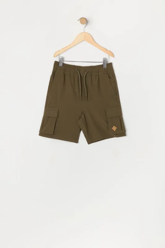 Boys 4-Way Stretch Cargo Short sold by Urban Planet