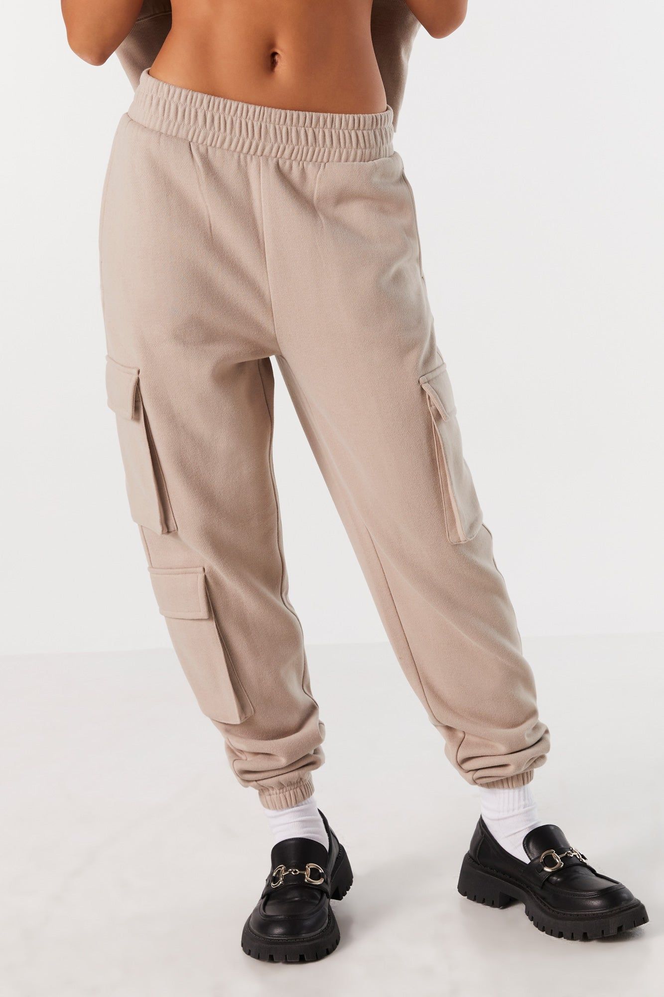 Fleece Multi Cargo Jogger sold by Urban Planet product image thumbnail 5