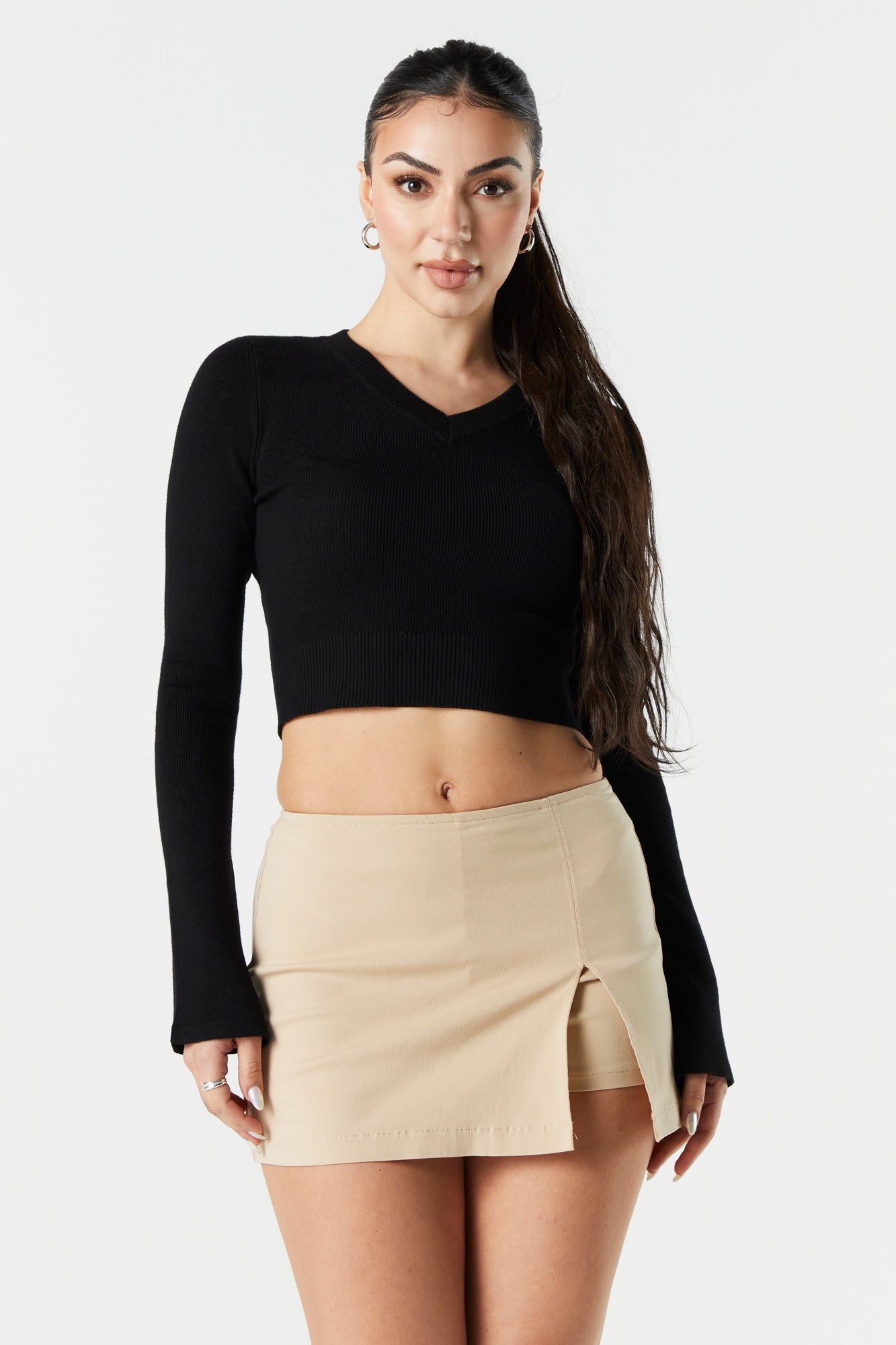 Slit Mini Skort sold by Urban Planet product image thumbnail 7