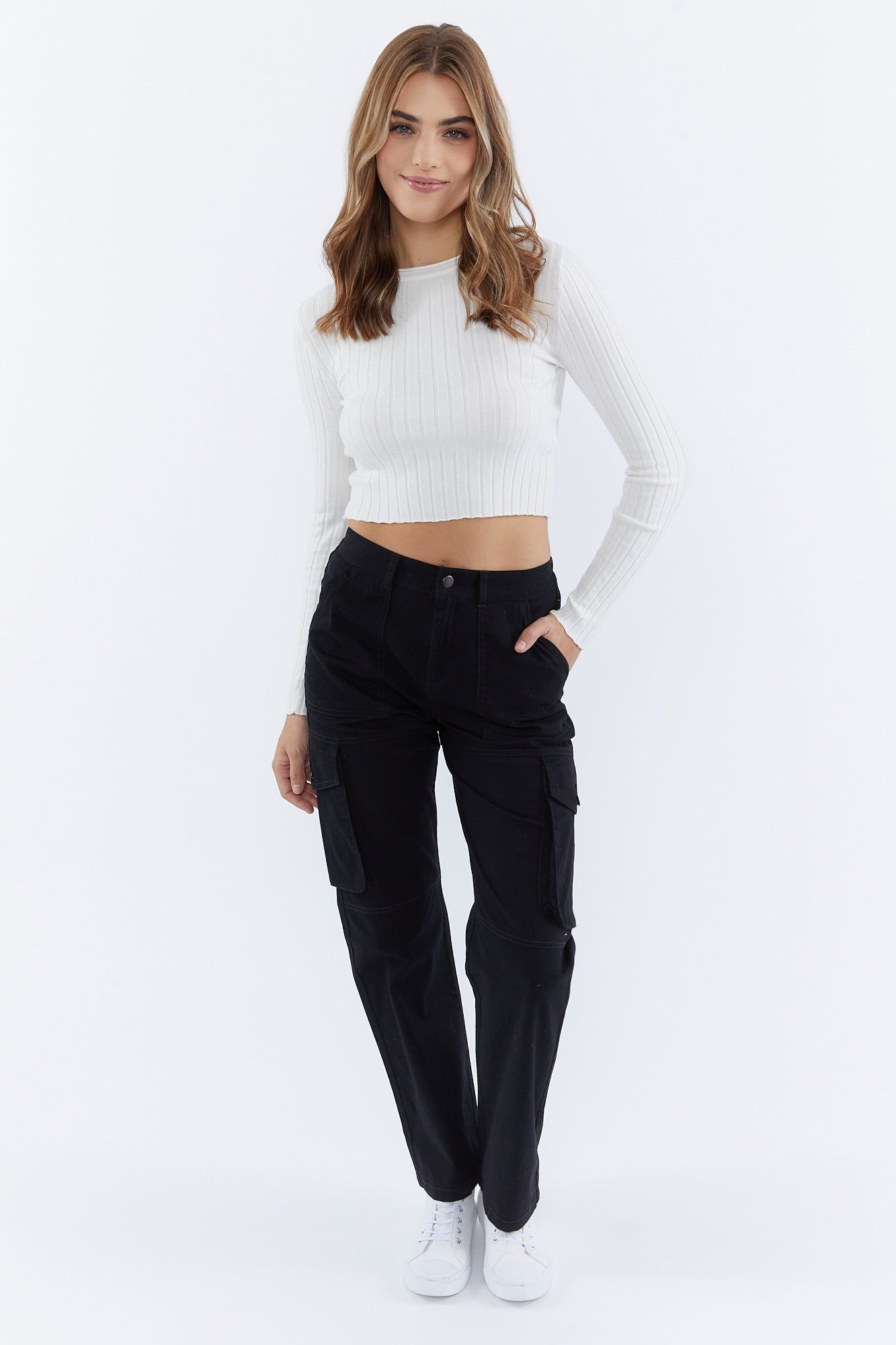 Pantalon cargo à jambe large sold by Urban Planet product image thumbnail 5