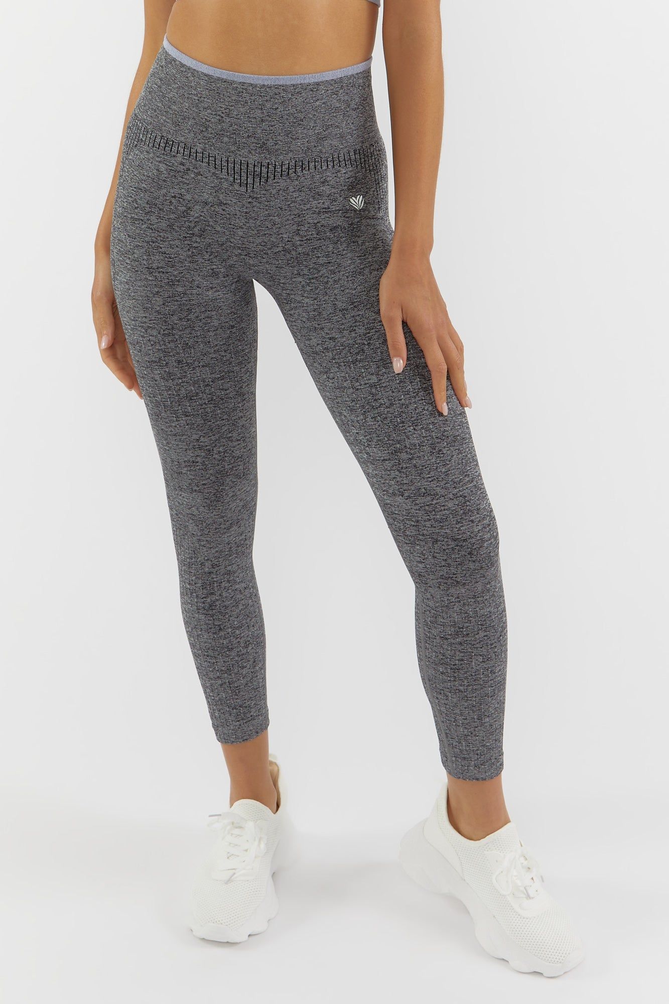 Legging Active côtelé sans couture noir sold by Urban Planet product image thumbnail 2