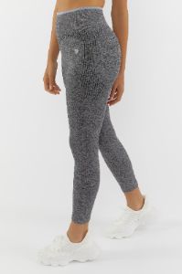 Legging Active côtelé sans couture noir sold by Urban Planet