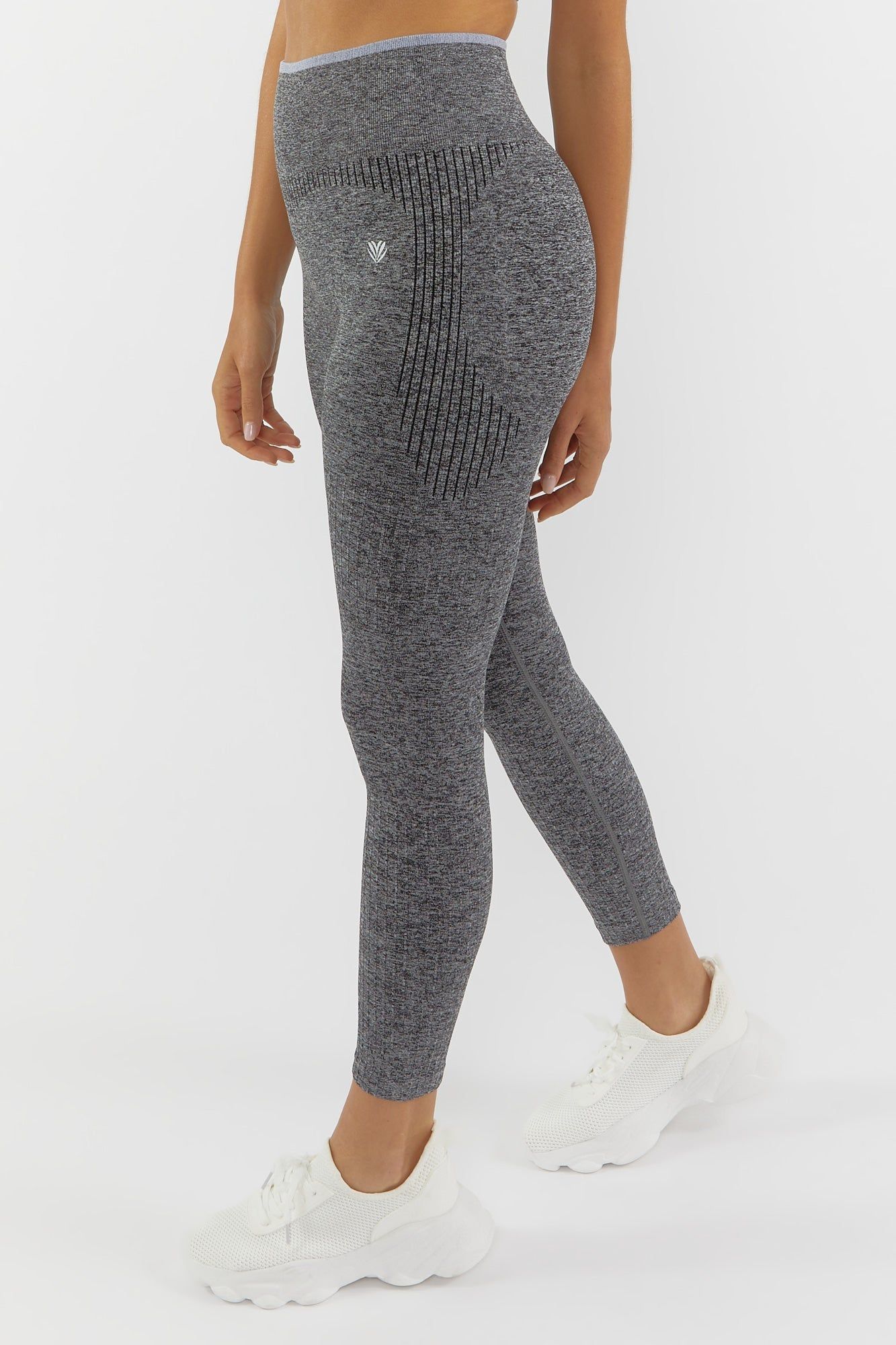 Legging Active côtelé sans couture noir sold by Urban Planet product image thumbnail 3