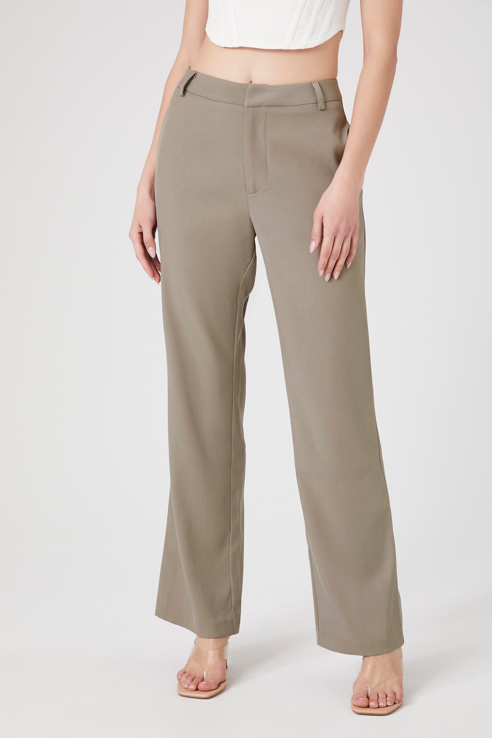 Pantalon à jambe droite et taille haute sold by Urban Planet product image thumbnail 2