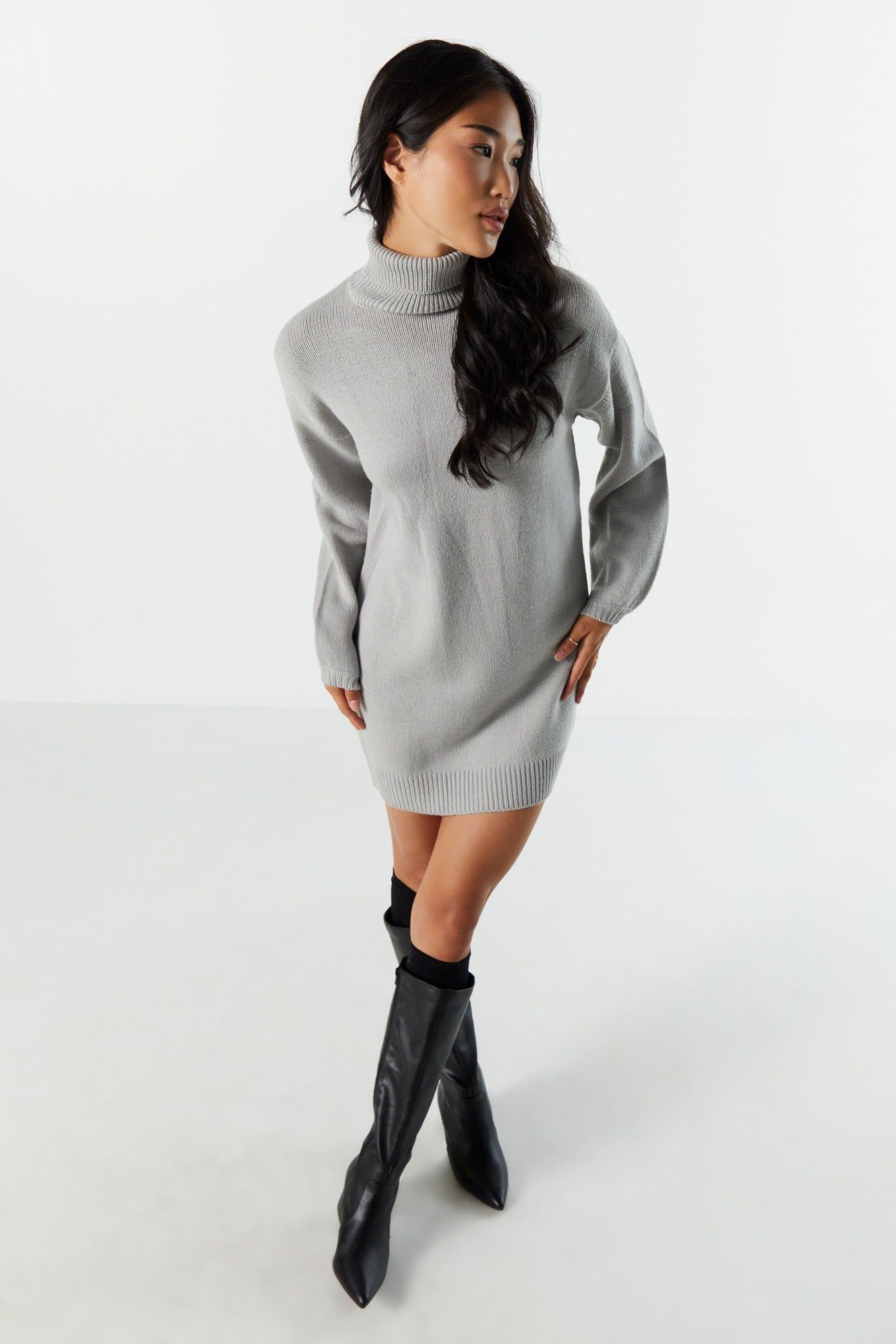 Turtleneck Sweater Dress sold by Urban Planet product image thumbnail 4