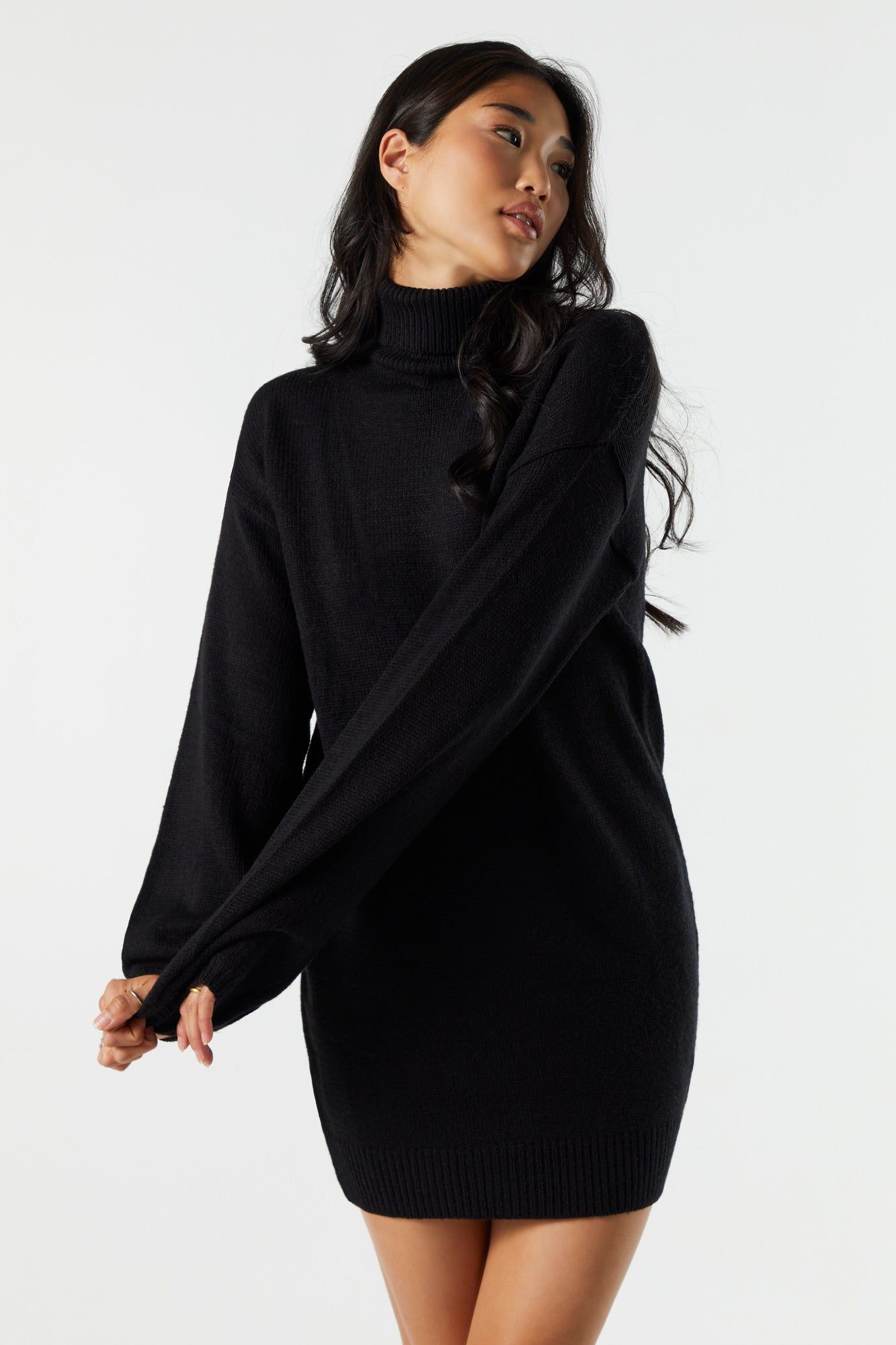 Turtleneck Sweater Dress sold by Urban Planet product image thumbnail 5