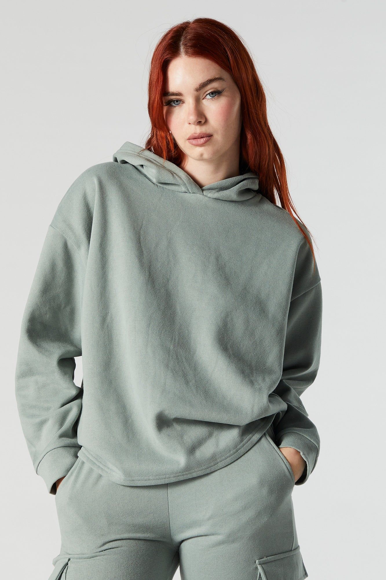 Oversized Fleece Hoodie sold by Urban Planet