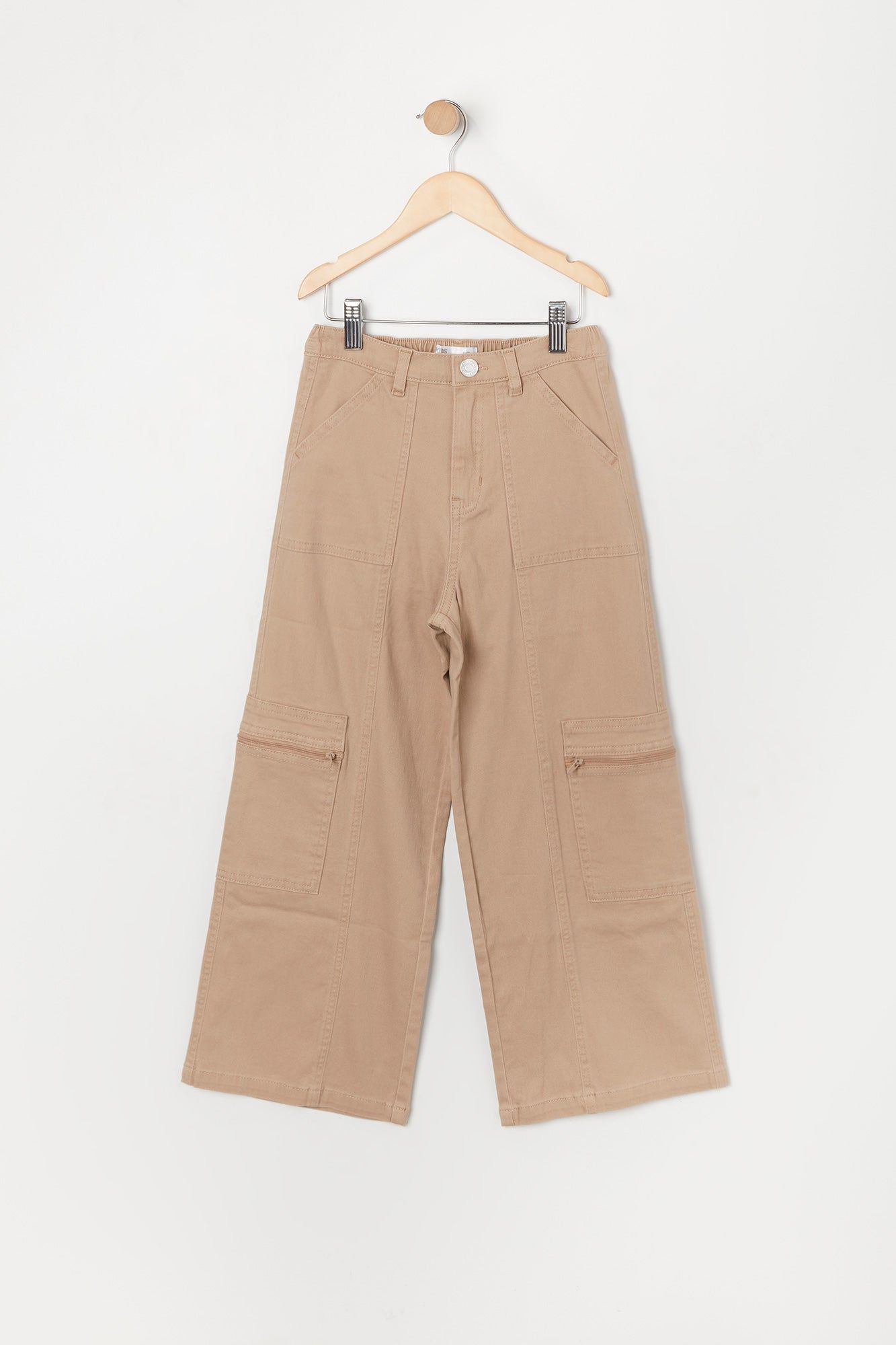 Girls Zip Pocket Cargo Pant sold by Urban Planet