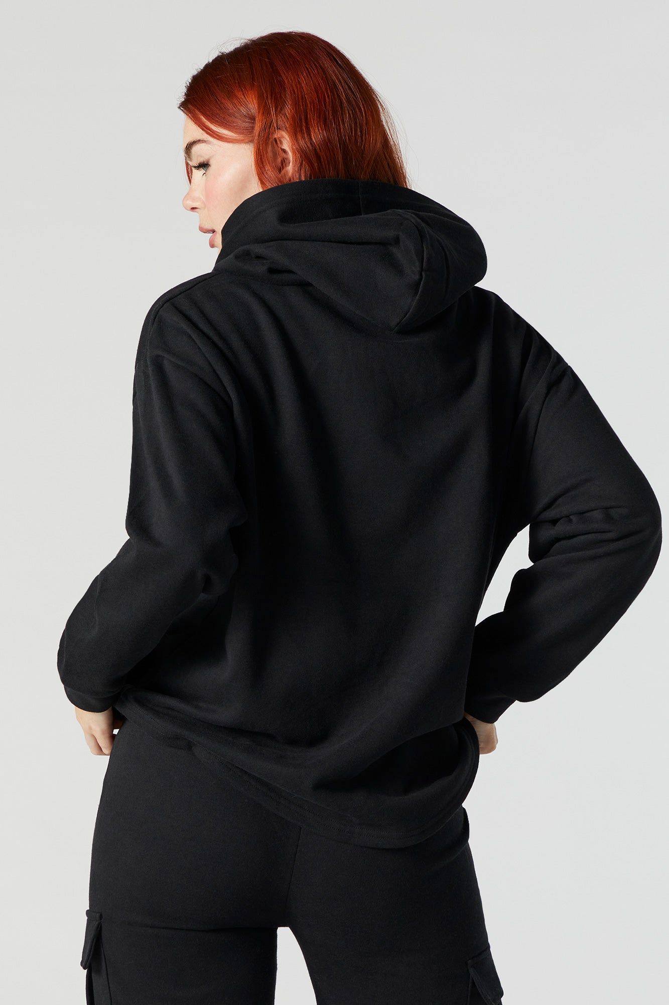 Oversized Fleece Hoodie sold by Urban Planet product image thumbnail 5