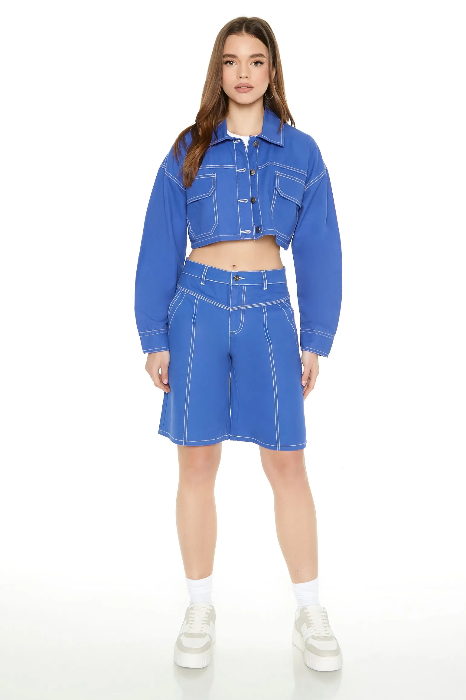 Blouson de style camionneur court sold by Urban Planet product image thumbnail 3