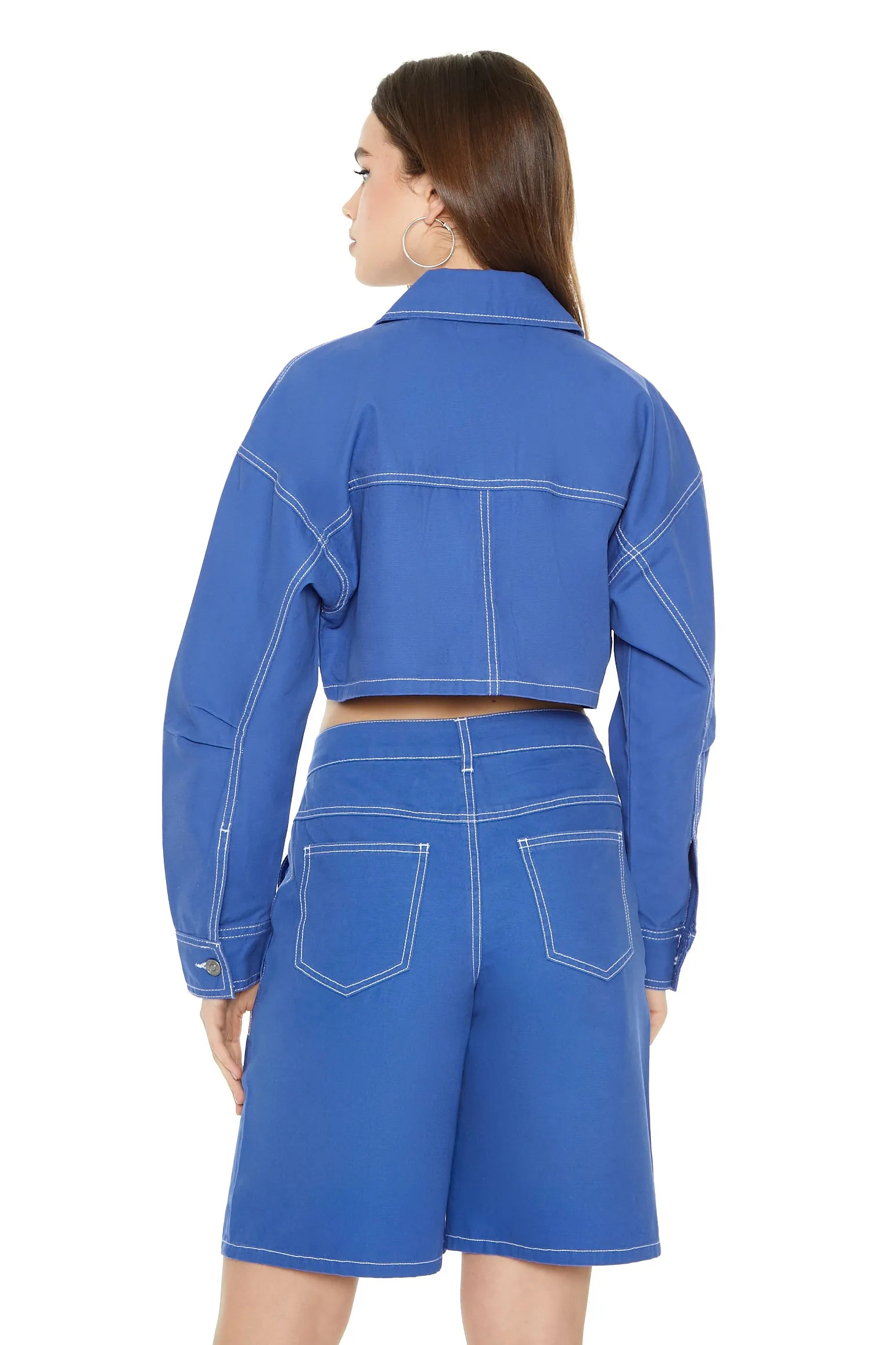 Blouson de style camionneur court sold by Urban Planet product image thumbnail 2