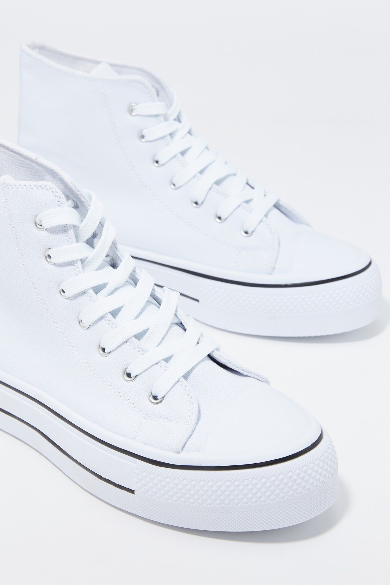 Canvas High Top Platform Sneaker sold by Urban Planet product image thumbnail 8