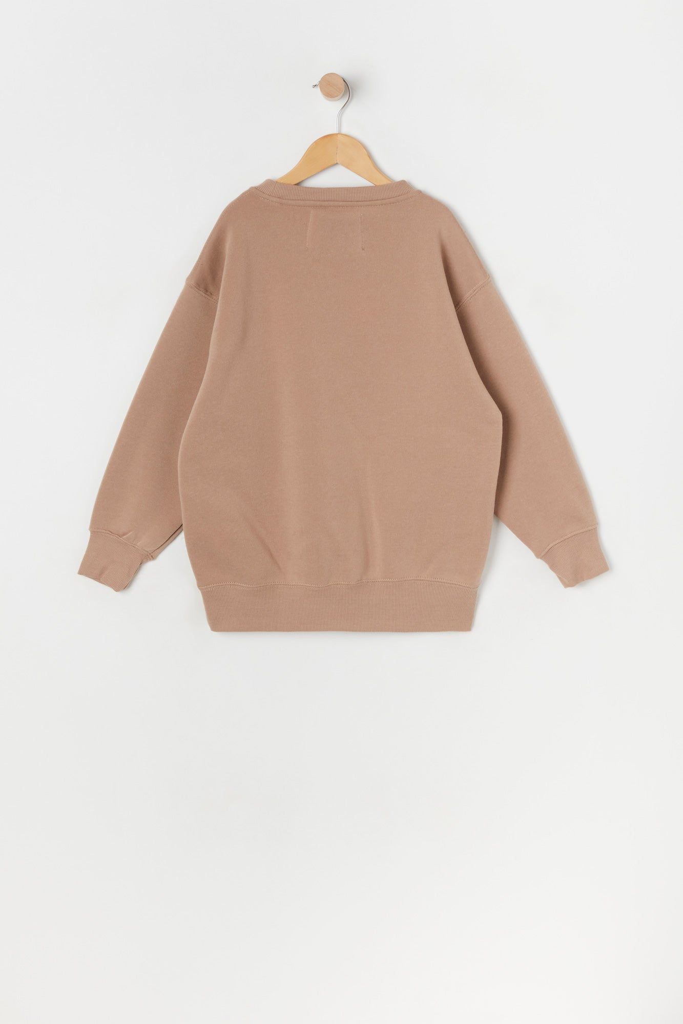 Girls Fleece Oversized Teddy Bear Graphic Sweatshirt sold by Urban Planet product image thumbnail 2