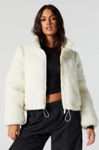 Sherpa Puffer Jacket sold by Urban Planet
