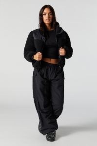 Sherpa Puffer Jacket sold by Urban Planet