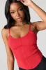 Débardeur corset côtelé sold by Urban Planet