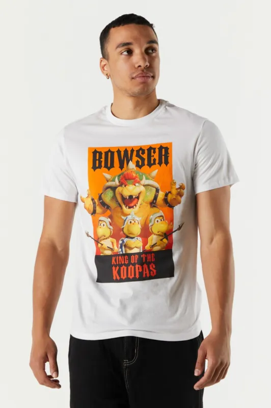 T-shirt à imprimé Bowser sold by Urban Planet