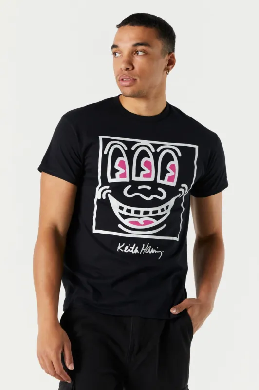 T-shirt à imprimé Keith Haring sold by Urban Planet