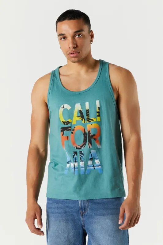 California Graphic Tank sold by Urban Planet