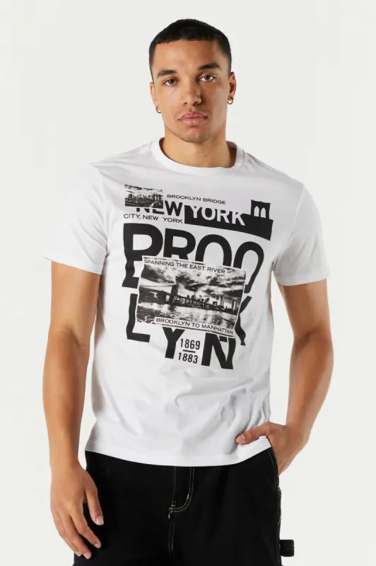 Brooklyn Bridge Graphic T-Shirt sold by Urban Planet