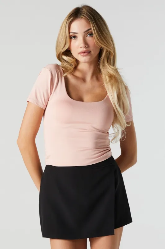 Contour Scoop Neck Baby T-Shirt sold by Urban Planet