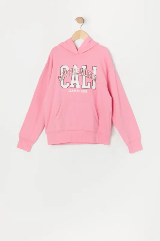 Girls San Francisco Graphic Fleece Hoodie sold by Urban Planet