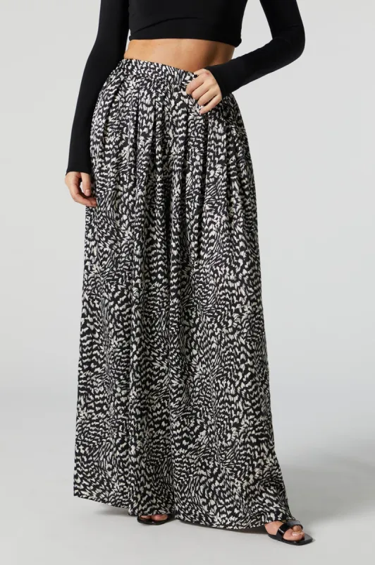 Pantalon à jambe large imprimé sold by Urban Planet