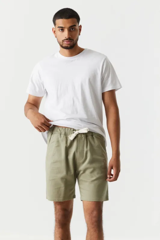 Green Soft Pull-On Short sold by Urban Planet